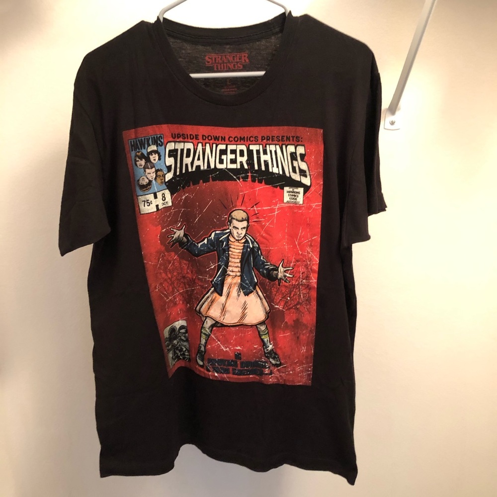 Stranger things graphic tee